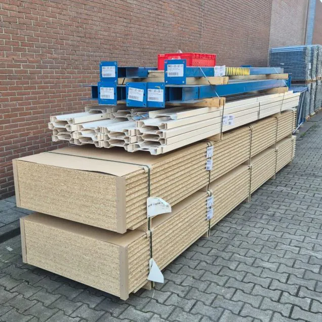 Deels gebruikte entresolvloer Nedcon 10000x9450x3793 mm (lxbxh) 