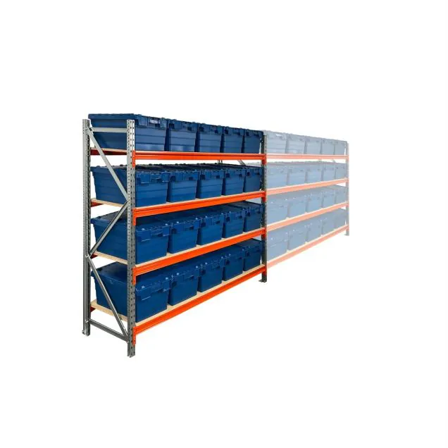 Bakkenkast AR 2000x2250x600 mm (hxbxd) 4 niveaus met 20 distributiebakken beginsectie