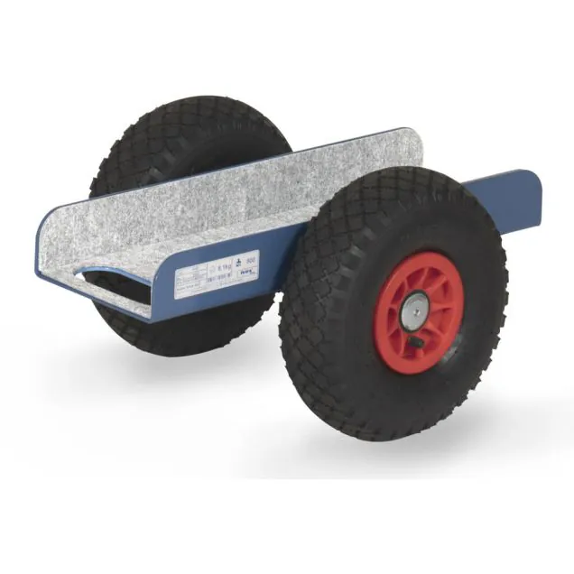 Platenroller 400 kg 270 mm met luchtbanden