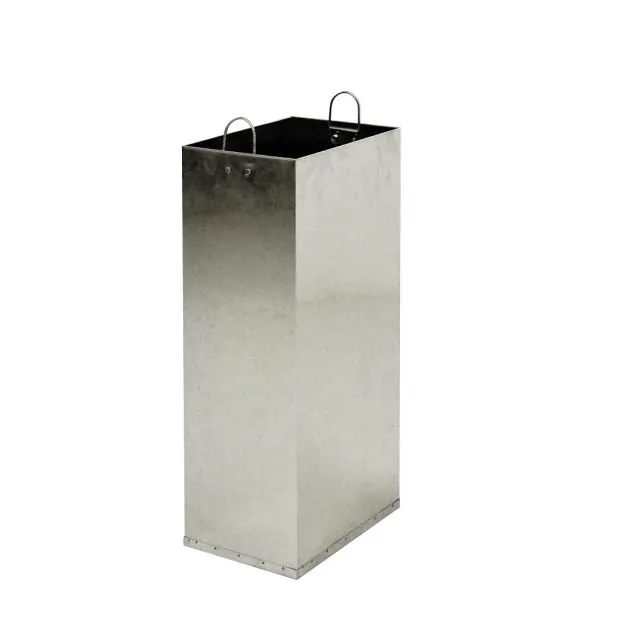 Binnenbak voor modulaire afvalscheidingsunit 60ltr, verzinkt