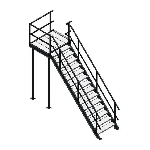 Bordestrap rechtsaf 2800x1000 mm (hxb)