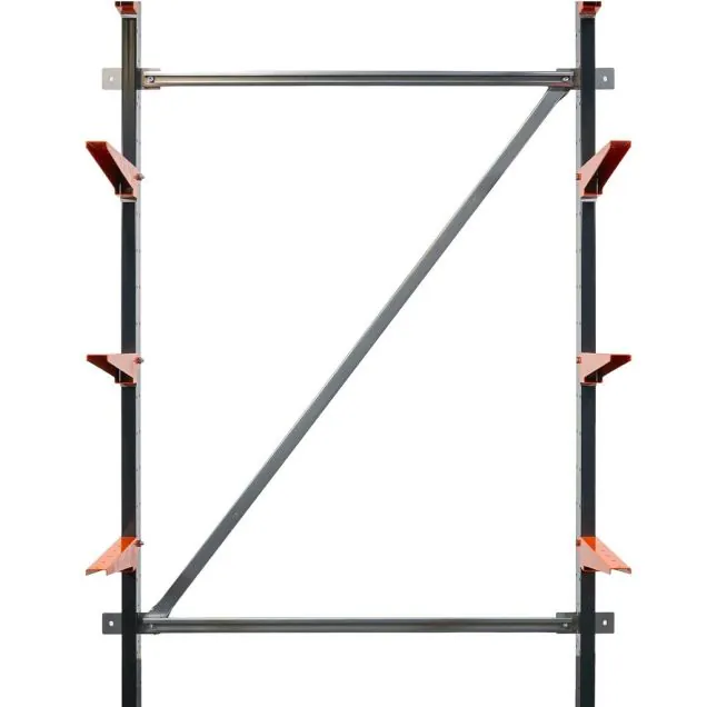 Diagonaalschoor lichte draagarmstelling BR25 hoh 1250 mm