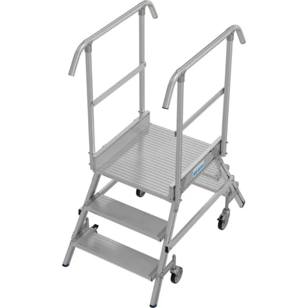 Platformtrap Krause dubbel 2x3 treden 750mm