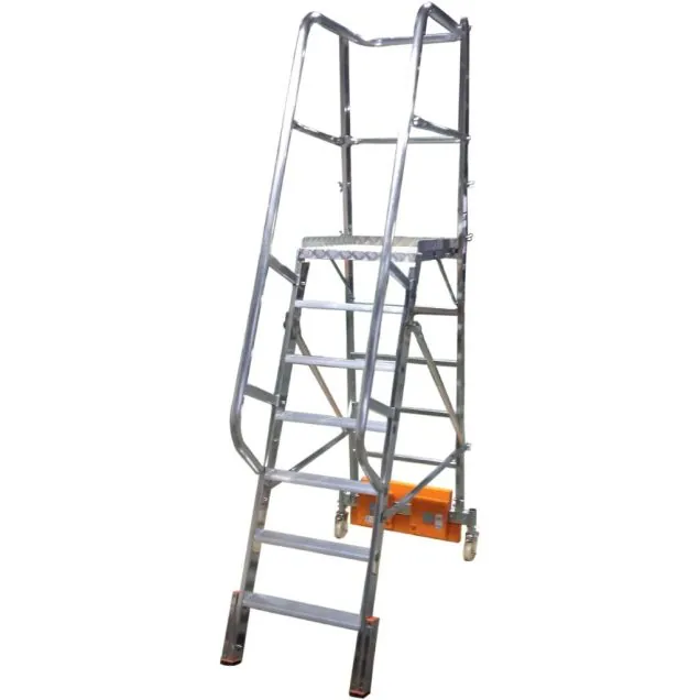Platformtrap Krause Vario Compact met stabilisator 750mm 7 treden 1650mm