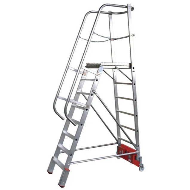 Platformtrap Krause Vario Compact met stabilisator 750mm 8 treden 1900mm
