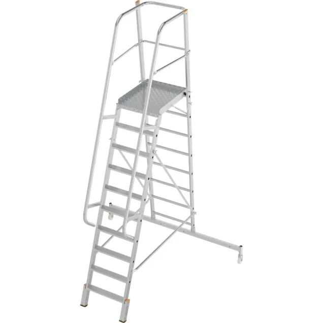 Platformtrap Krause Vario Compact met stabilisator 2000mm 10 treden 2350mm