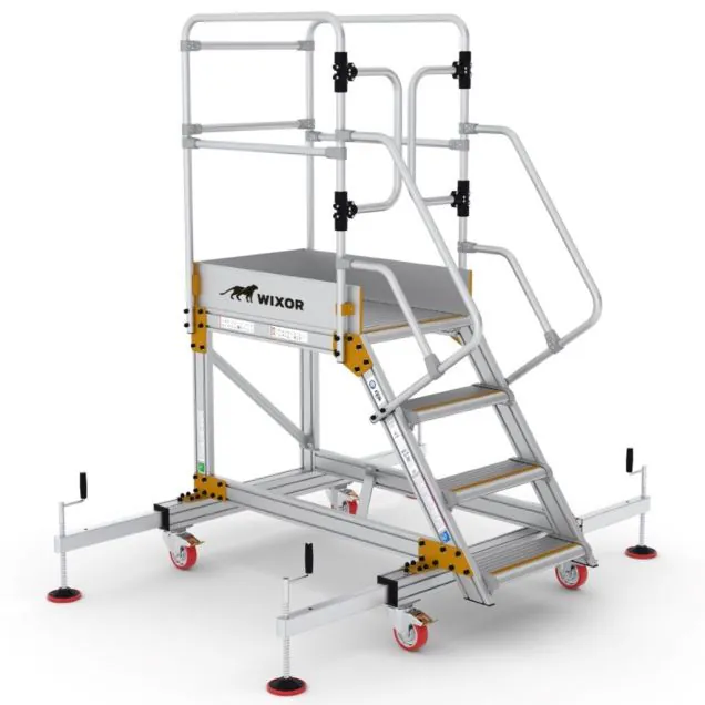 Platformtrap Wixor met stabilisator 4 treden