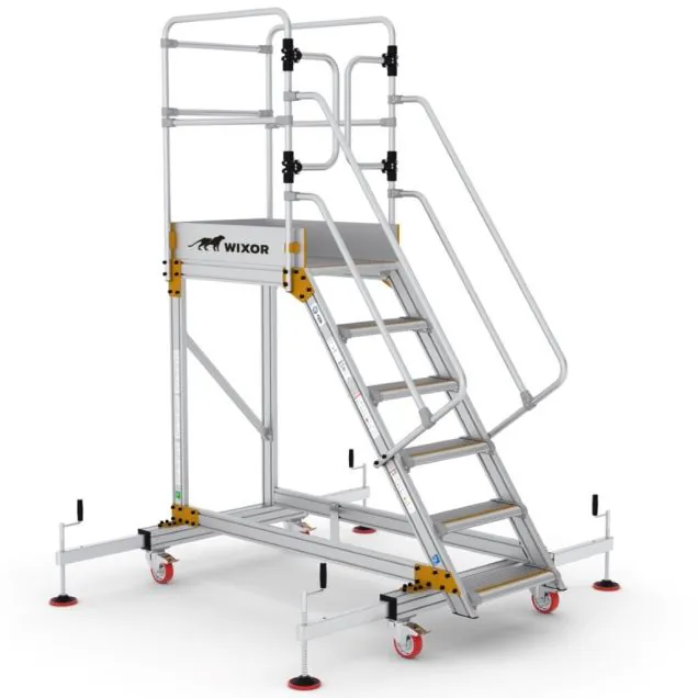Platformtrap Wixor met stabilisator 6 treden