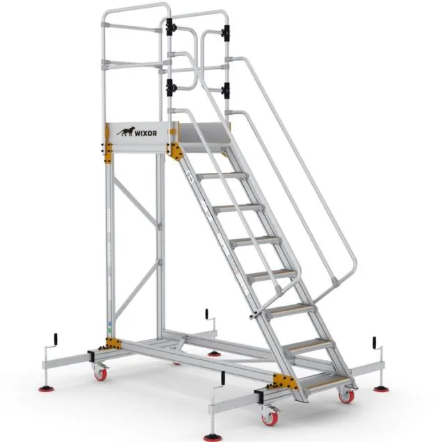 Platformtrap Wixor met stabilisator 8 treden