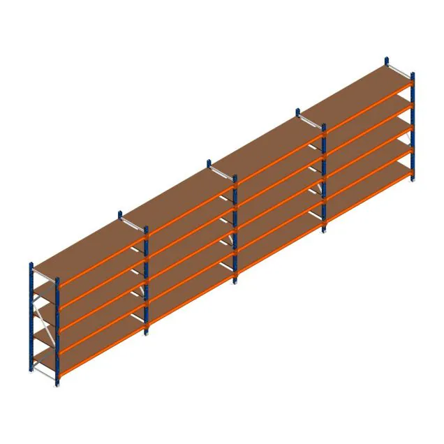 Voordeelrij grootvakstelling Kimer 1750x6250x600 mm (hxbxd) 5 niveaus