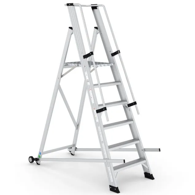 Magazijntrap Wixor opvouwbaar 6 treden