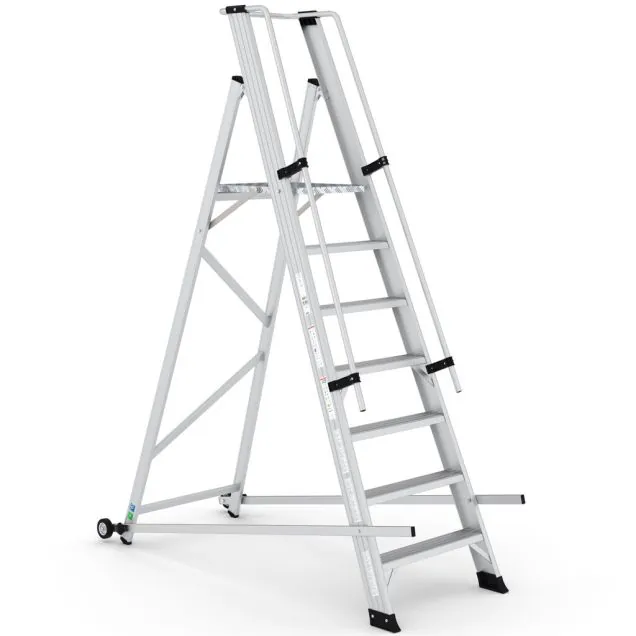 Magazijntrap Wixor opvouwbaar 7 treden