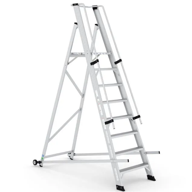 Magazijntrap Wixor opvouwbaar 8 treden