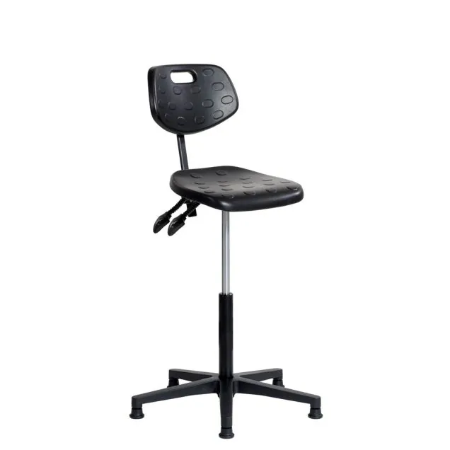 Sofame werkstoel Ergodyn kunststof met glijders 56-82cm