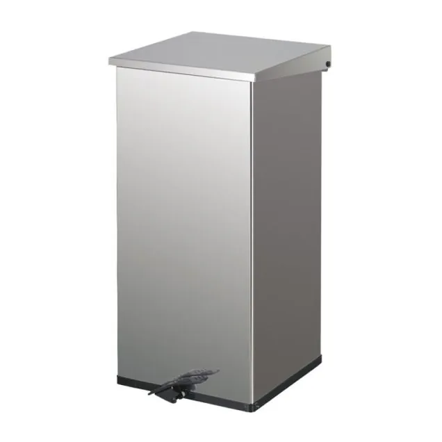 Carro-Kick pedaalemmer 110 liter rvs-look
