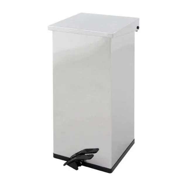 Carro-Kick pedaalemmers 55 liter rvs-look