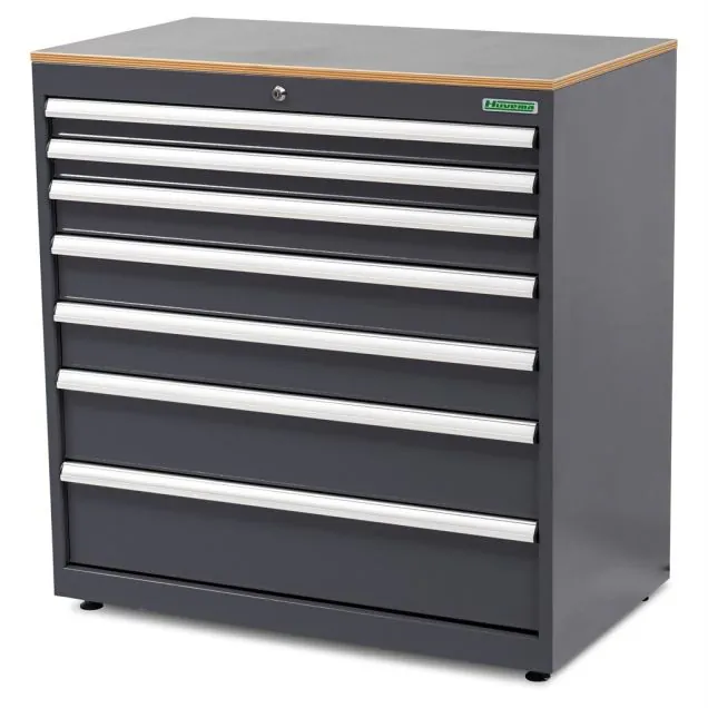 Gereedschapskast 7 laden grijs 1048x1010x570 (hxbxd)