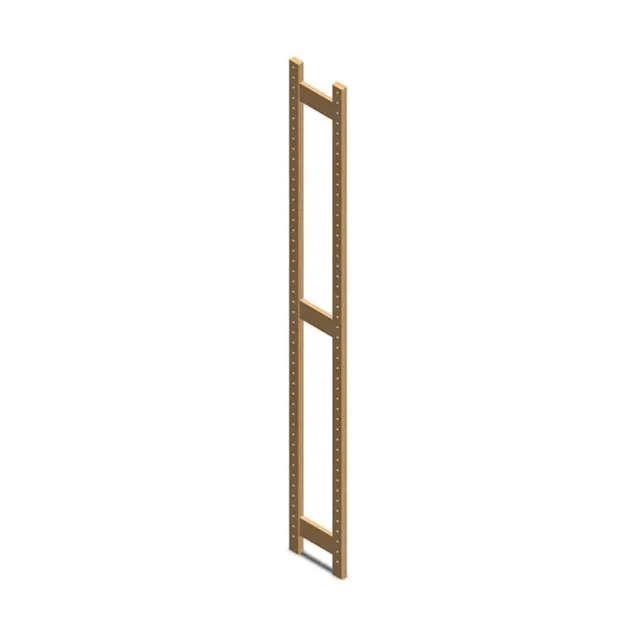 Staander 2400x300 voor BT Euro legbordstelling