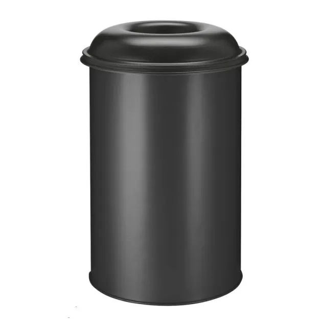 Vlamdovende papierbakken 200 liter zwart