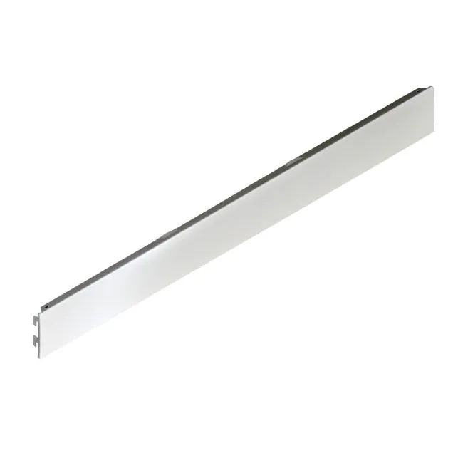 Winkelstelling achterwand 1000x100 mm (bxh) gesloten RAL9001