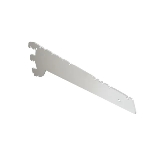 Winkelstelling dragers 470 mm per stuk RAL9001