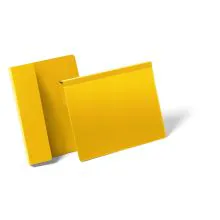 Durable documenthoes met vouw A5 liggend geel