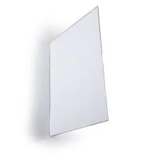 Durable gangpadbord zelfklevend A4 staand transparant