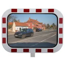 Verkeersspiegels Acryl 400x600mm met RA2 reflectoren