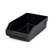 Magazijnbak 3018 Zwart (ESD) 300x180x95mm (lxbxh)
