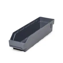 Magazijnbak 4012 Grijs 400x120x95mm (lxbxh)