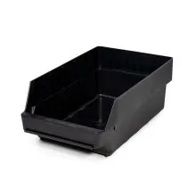Magazijnbak 4024-15 Zwart (ESD) 400x240x150mm (lxbxh)