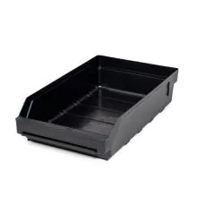 Magazijnbak 4024 Zwart (ESD) 400x240x95mm (lxbxh)