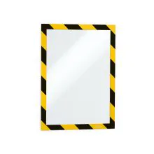 Durable Informatiekader DURAFRAME zelfklevend A4 geel/zwart