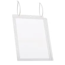 Durable documenthoes kabelbinders  waterbestendig A4 transparant