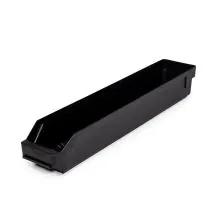 Magazijnbak 6012  Zwart (ESD) 600x120x95mm (lxbxh)
