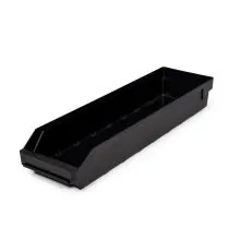 Magazijnbak 6018 Zwart (ESD) 600x180x95mm (lxbxh)