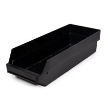 Magazijnbak 6024-15 Zwart (ESD) 600x240x150mm (lxbxh)