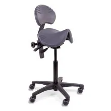 Score zadelkruk Spirit Amazone met wieltjes en rugsteun 59-77cm