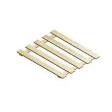 Vurenhouten vlonder 50% open 890x1092x20 mm