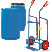 Vatensteekwagen 250 kg 1300 mm met rubberbanden