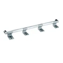 Aluminium railsysteem rond Ø30x3000mm beginsectie voor Krause stellingladders