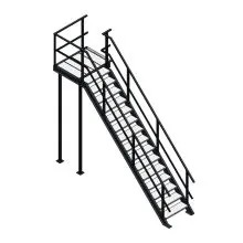 Bordestrap rechtsaf 3000x800 mm (hxb)