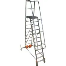 Platformtrap Krause Vario Compact met stabilisator 1365mm 12 treden 2750mm