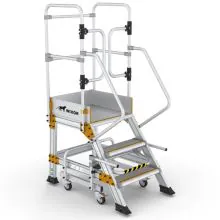 Platformtrap Wixor met handrem 3 treden