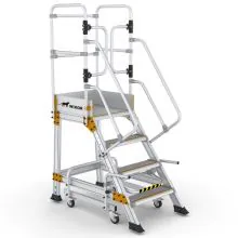 Platformtrap Wixor met handrem 4 treden