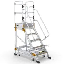 Platformtrap Wixor met handrem 5 treden