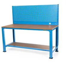 Werkbank met gereedschapswand blauw 1600x1700x700 (hxbxd)