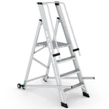 Magazijntrap Wixor opvouwbaar 4 treden
