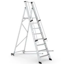 Magazijntrap Wixor opvouwbaar 8 treden