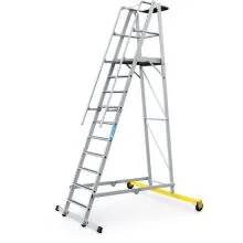 Platformtrap Zarges ZAP Safemaster Plus S 10 treden 2600 mm